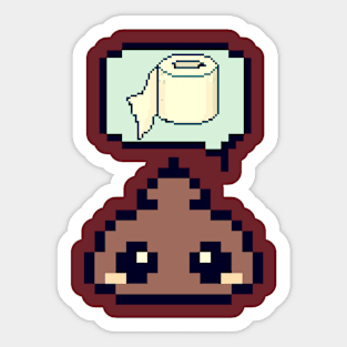 Poop Dreams Sticker